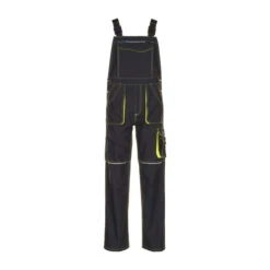 Planam Basalt Neon Latzhose