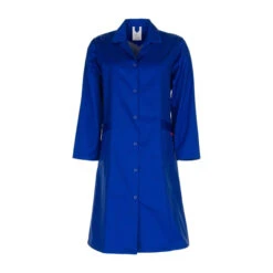 Planam Damen Mantel BW Langarm Kornblau