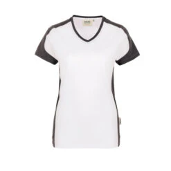 Hakro Women-V-Shirt-Contrast Performance